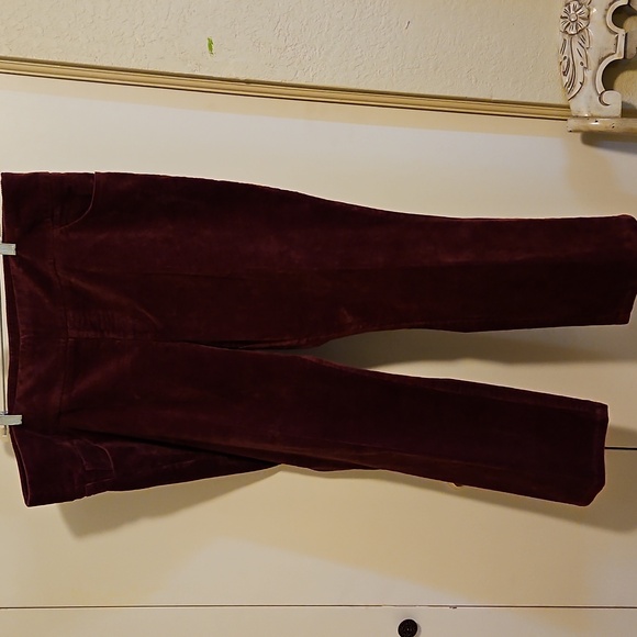 Burgundy Corduroy Pants - Picture 2 of 6